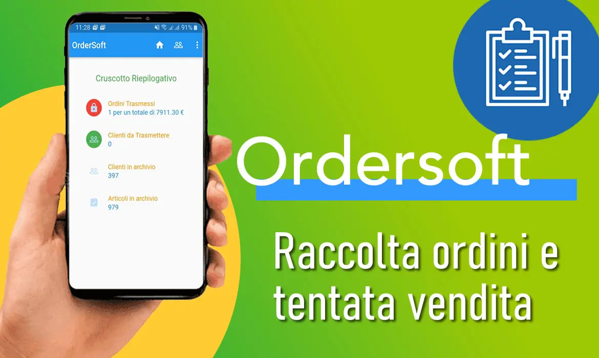 Ordersoft - Raccolta ordini e tentata vendita